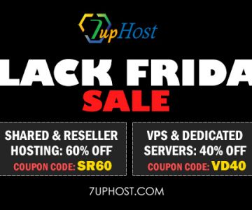 7upHost – Black Friday 60% Discount