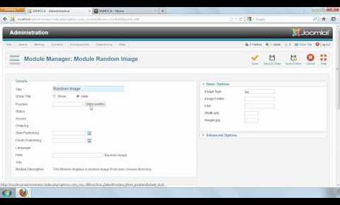 Joomla! 2.5: Using the Random Image module | lynda.com