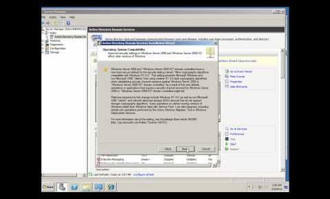 Install Active Directory and DNS Services in Windows Server 2008R2