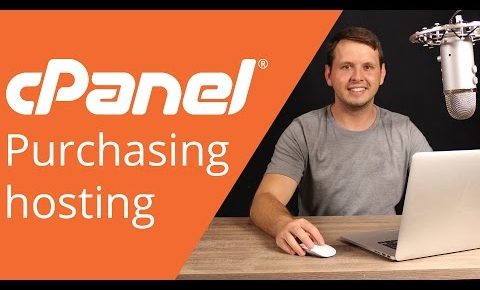 cPanel beginner tutorial 1 – How to purchase hosting