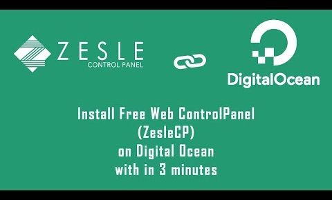 How to Install ZesleCP Free Web Control Panel on Digital Ocean