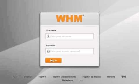 How To Log Into WHM And cPanel