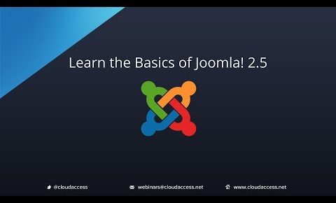 Learn the Basics of Joomla 2.5