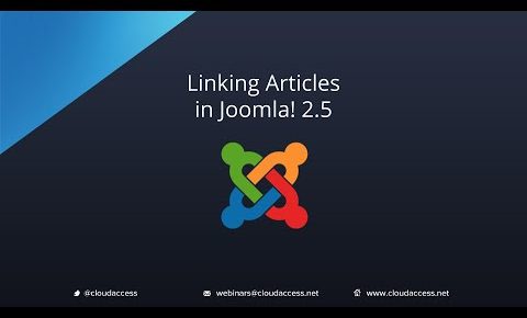 Linking Articles (Joomla 2.5)