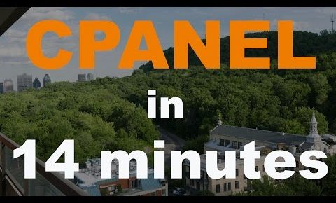 Learn CPANEL in 14 Minutes!