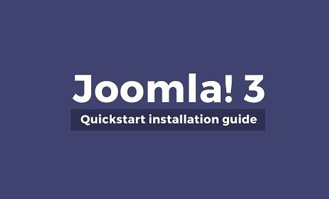 Joomla! 3 Quickstart Installation Step by Step Guide