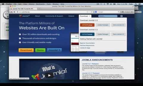 Install Joomla on a Mac – MAMP and Joomla Setup