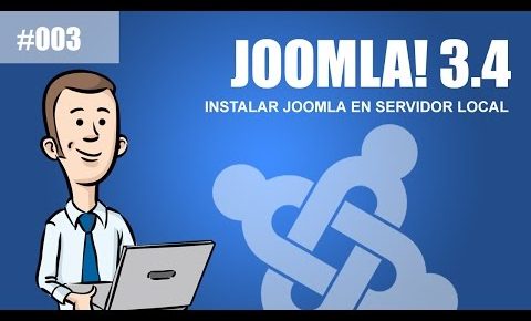 Curso de Joomla 3.4: Instalar Joomla 3.4 en host local servidor local by @TuJoomla