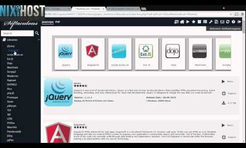 Installing AngularJS with Softaculous in cPanel