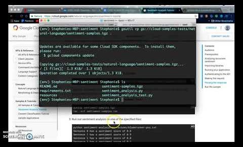 Google Cloud Platform: Natural Language API tutorial