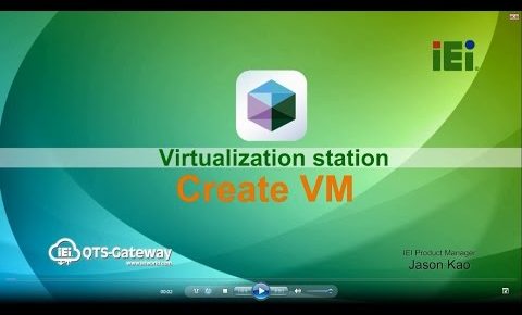 Virtualization station(2) Create VM & Import VM | IEI QTS-gateway