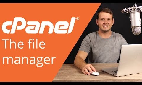 cPanel beginner tutorial 3 – managing files in the file manager