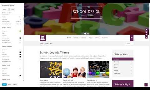 Joomla School Theme