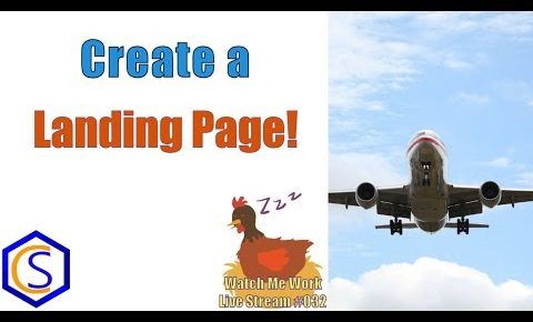 Make a Lead Collecting Landing Page in Joomla – 👀 Watch Me Work 032