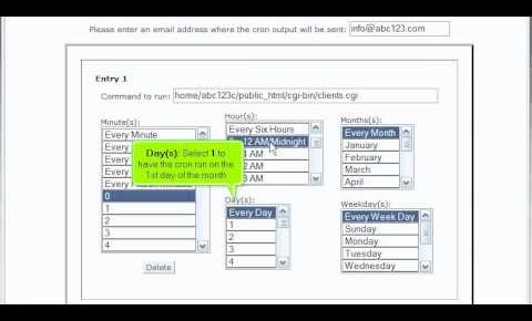 How To Setup Cron Jobs In cPanel | Website Hosting Tutorial