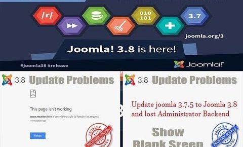 How to Fix Joomla Administrator Backend Blank Screen and HTTP Error 500