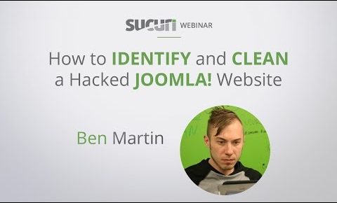 How to Remove Malware & Clean a Hacked Joomla Site