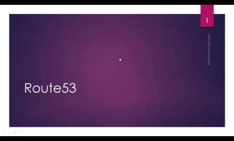 AWS tutorial-Part54:AWS Route53