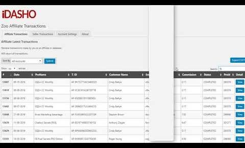 Best WordPress plugin to extract transactions data from JVzoo – iDasho