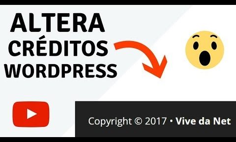 Como Editar o Footer "Copyright" em Qualquer Tema do WordPress