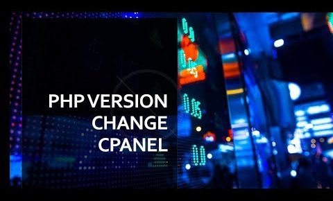 PHP Version Change cpanel | Cpanel Tutorial