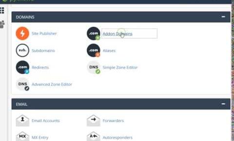 Python1.com cPanel Tutorial: Addon Domains