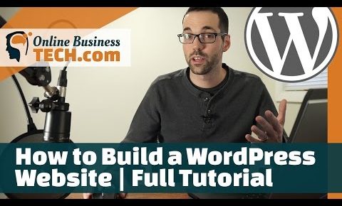 How to Build a WordPress Website | Full Tutorial