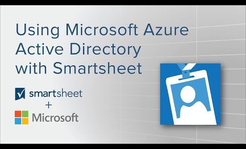 How to Use Microsoft Azure Active Directory with Smartsheet