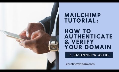 MailChimp Tutorial: How To Verify & Authenticate Your Domain in cPanel