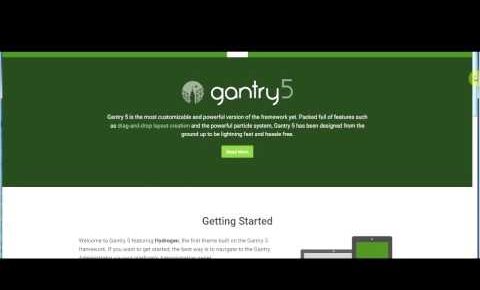 Understanding Basic Article Setup With Gantry 5 and Joomla 3.7