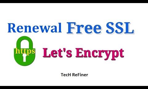 How to Renew Free SSL by Lets Encrypt | Make Website Https for Free