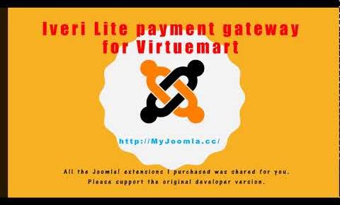 Download Iveri Lite payment gateway for Virtuemart