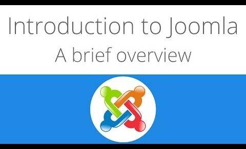 Joomla for beginners tutorial 2 –  A brief overview of Joomla's UI