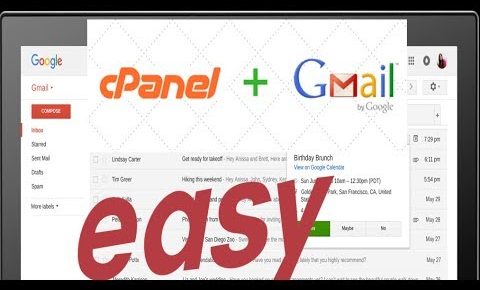 Migrate email from cpanel to gmail tutorial