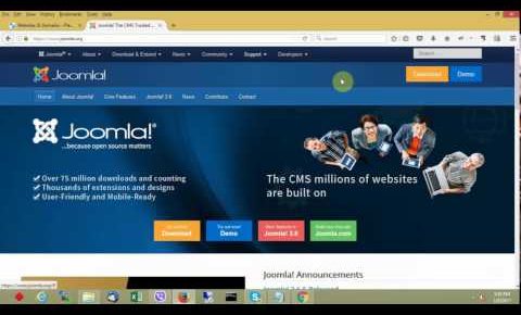 How to install Joomla on plesk