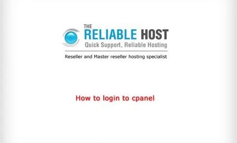 cPanel Tutorial –  How to login to cPanel