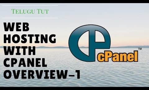 Web hosting with Cpanel – Preview Telugu Tutorial 1