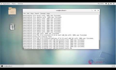 How to install plesk panel on CentOS 7