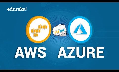 AWS vs Azure | Difference Between Microsoft Azure and Amazon AWS | AWS Training | Edureka