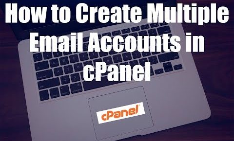 How to Create Multiple Email Accounts in cPanel