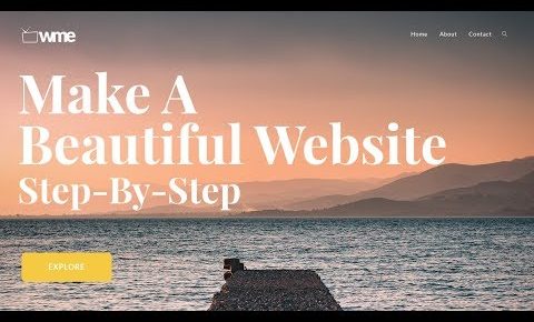 How To Make A Beautiful WordPress Website 2019 – Tutorial For Beginners