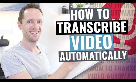 How to Transcribe Audio to Text (Video Transcription Tutorial!)