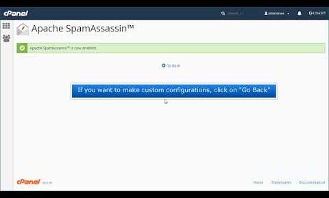 How to enable and setup SpamAssassin in cPanel