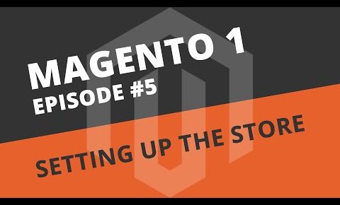 Magento 1 Beginner Tutorials – 05 First time setup on a fresh install