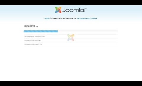 Fixing Error Joomla 3x : Joomla is still installing